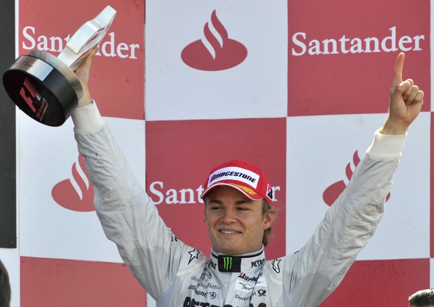 Luglio 2010, vittoria al GP Gran Bretagna (Reuters)